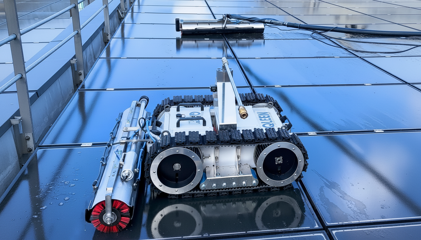 Robot a Kartáč